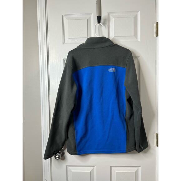 The North Face Fleece Full Zip Sweatshirt Blue and Gray Men’s Sz: medium - Picture 6 of 6